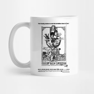 Enter The Dragon Movie Poster Mug